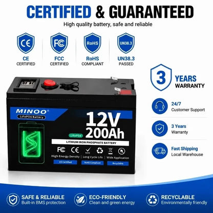 12V 200000mAh 21700 Lithium Battery Pack With USB Port BMS For Sprayer Electric Vehicle Solar Storage Camping
