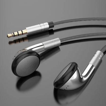 #3.5mm Wired Control Earphones In-Ear Headphones For IOS Android Earbuds Hifi Stereo Headsets Sports Gamer Handsfree with HD Mic