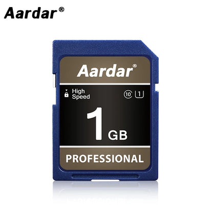 256MB 512MB 1G 2G 4G 8G 16G 32G 64G Memory SD Card High Speed Professional Storage Aardar Camera Memory Card U1 Class 10 UHS-I