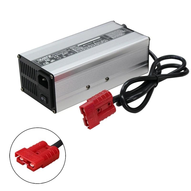 WATE 50.4V 12A charger Lithium ion battery 12S output voltage 44.4V high-power charger