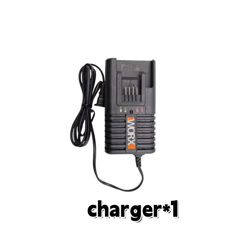 For WORX Tool - Original 20V 6.0Ah Lithium Battery WA3553 WA3551 WA3553.1 WA3572 WX390, Rechargeable