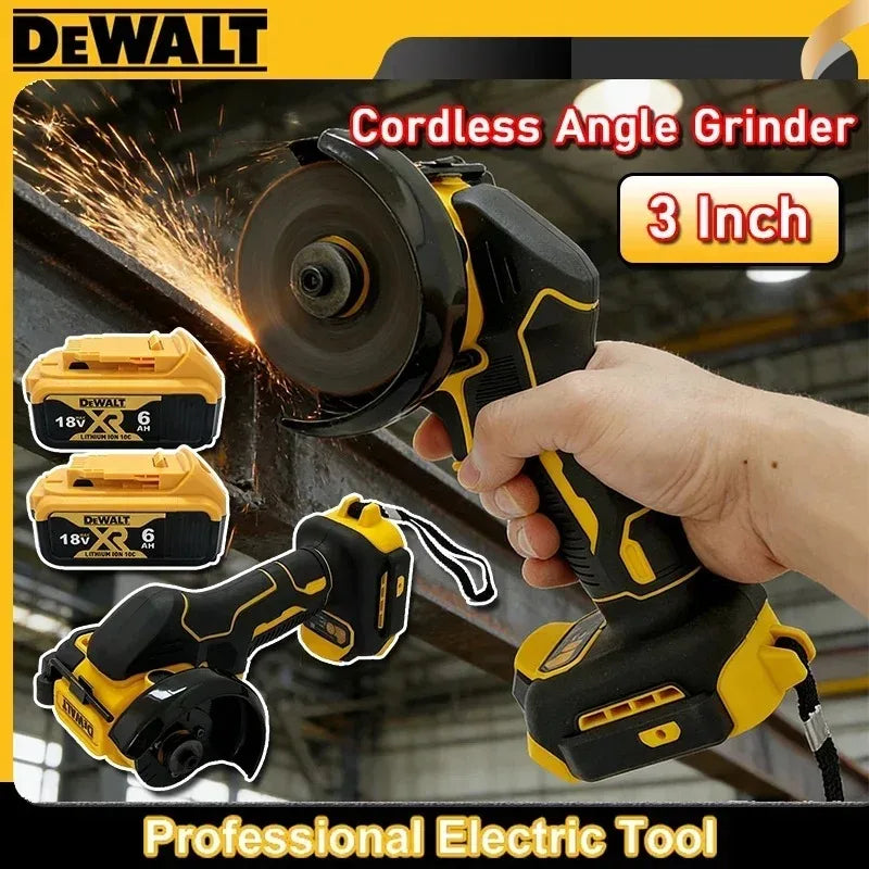 DEWALT Cordless  Angle Grinder Cutting Machine Grinding Polishing Machine Electric Diamond Cutting Grinder Power Tools