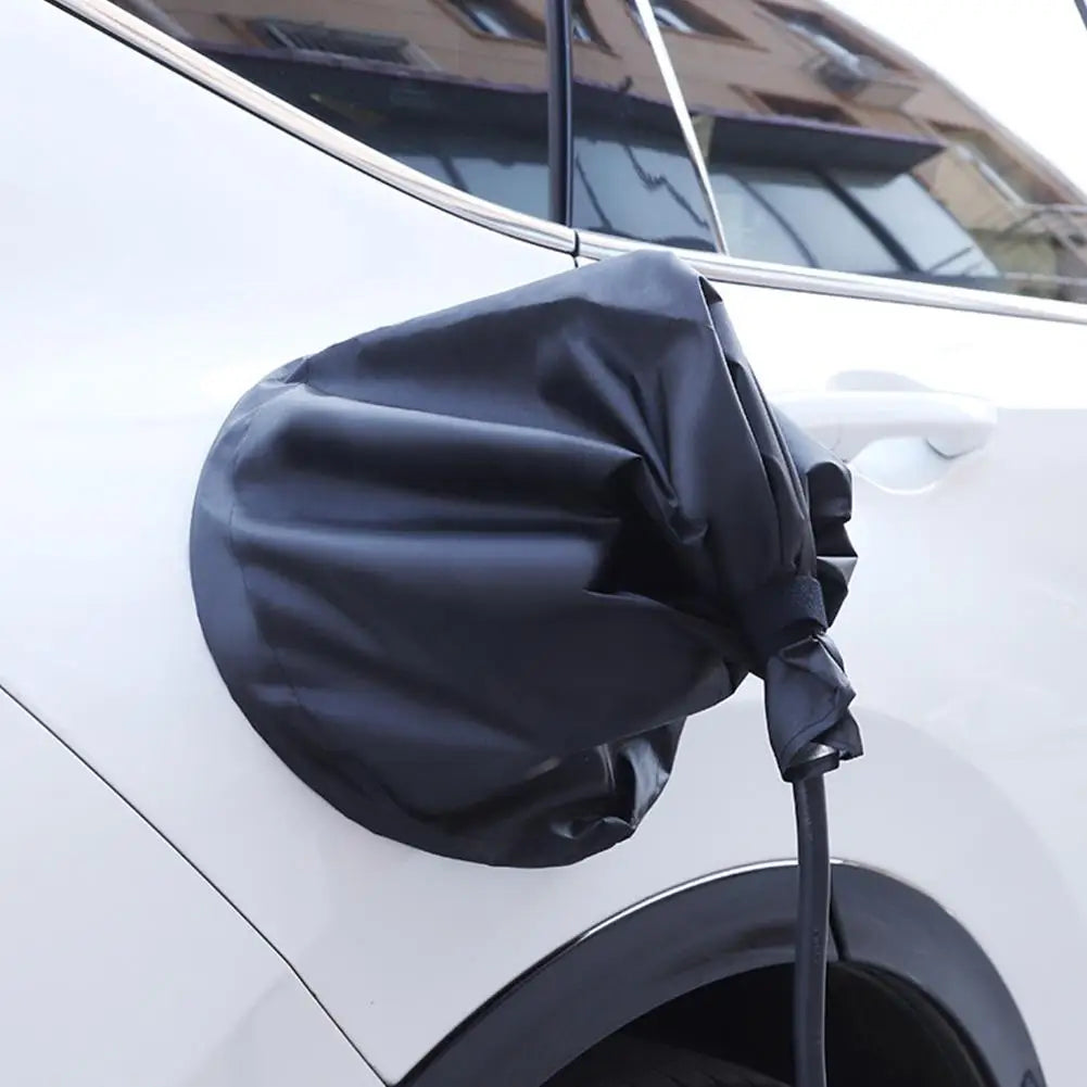 EV Charger Plug Port Rain Cover Magnetic 360° All-round Waterproof Dustproof Charger Gun Protector for Electric Car