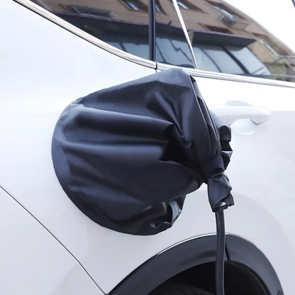 EV Charger Plug Port Rain Cover Magnetic 360° All-round Waterproof Dustproof Charger Gun Protector for Electric Car