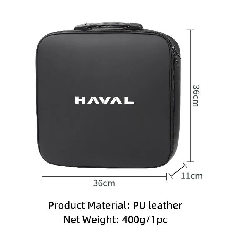 EV Car Charging Cable Storage Box Electric Vehicle Charger Cables Carry Bag For Great Wall Haval F7 H6 H2 H3 H5 H7 2026 H8 H9