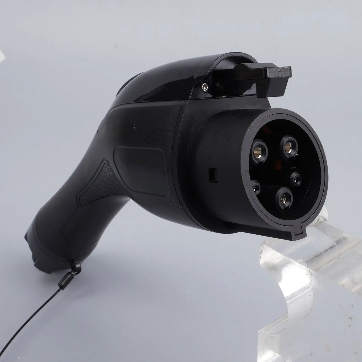 SAE J1772 Type 1 EV Charging Plug 32A 7KW AC Electric Vehicle Charger Connector with Cable Gland, IP54 Waterproof EVSE Charging