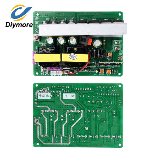 500W Inverter Module DC 12V to AC 220V Step-Up Converter with Switch and Fan Interface Supports Projectors Rice Cookers