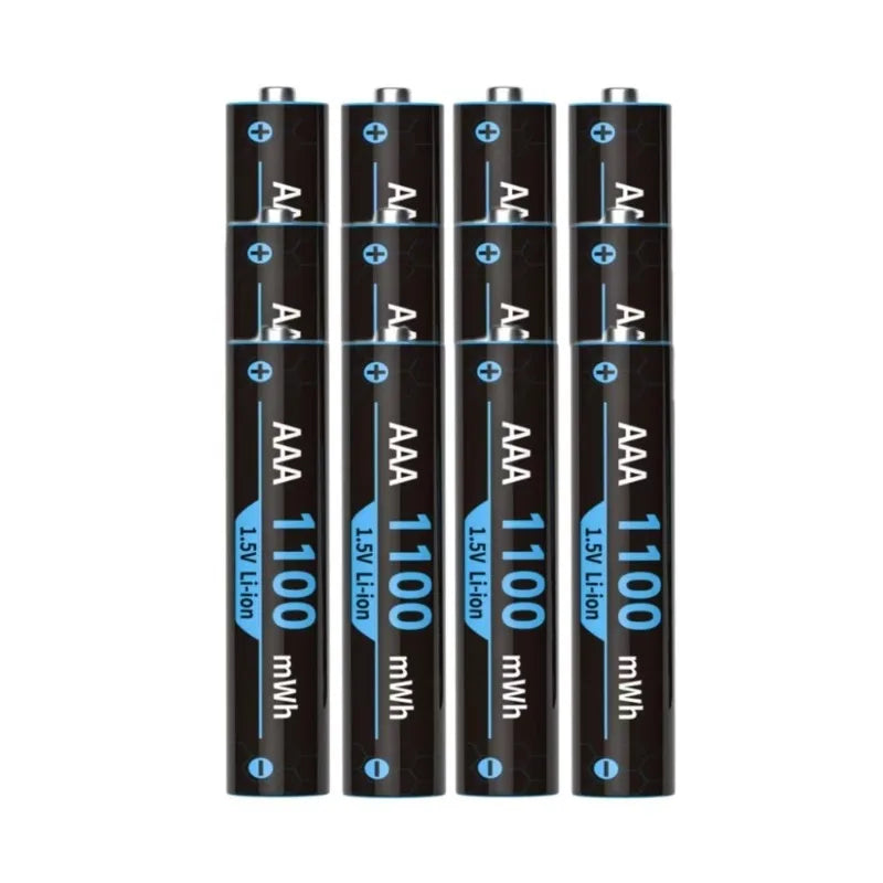 1.5V AA/AAA Lithium Battery LED Light Display Charger Intelligent Storage Charging Integrated Lithium Battery Charger