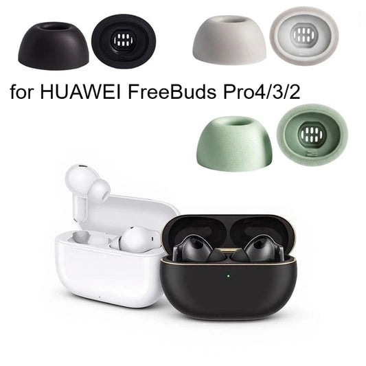 Memory Sponge Eartips for HUAWEI FreeBuds Pro4/3/2 Wireless Bluetooth Earphones Sponge Earplugs Anti Slip Noise Reducing Tips