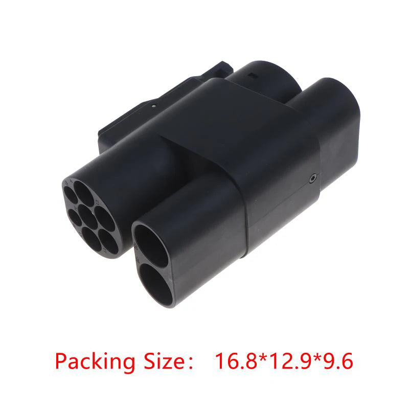 CCS2 To CCS1 EV Charging Adapter DC Fast Charger Connector High Voltage Resistant For Electric Vehicle Public Charging Station