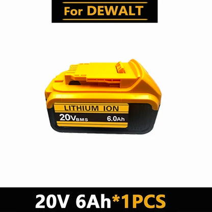 for DeWalt 18v 20V Lithium Ion Batteries 20V 12Ah DCB203 Li ion Battery Replacement DCB206 DCB205 DCB204 DCB200Power Tools