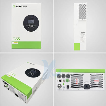 3KW 5KW 10KW Home Use Hybrid Solar Inverter Pure Sine Wave MPPT Inverters for LiFePO4 Lead Acid Battery Off and On Gird System
