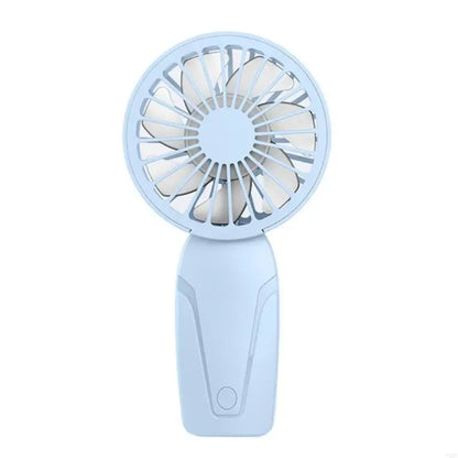 J1HF Rechargeable Portable Fan Handheld Fan Cooling Fan Small Pocket Fan 3 Speed for Office Outdoor Camping Travel