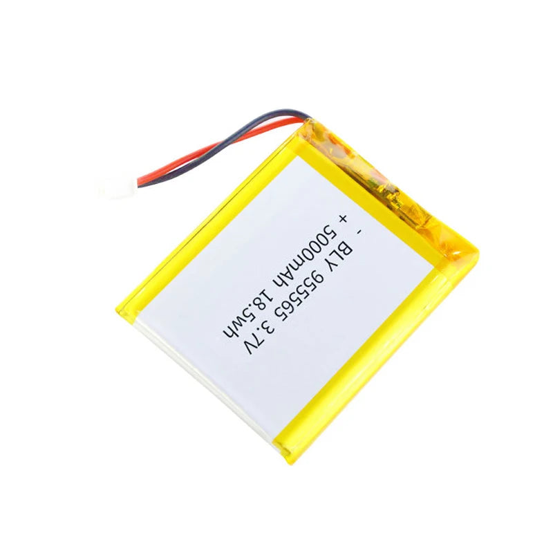 3.7V 5000mAh 955565 Polymer Lithium Battery Lithium Ion Battery For Power Bank GPS 100% Real Capacity
