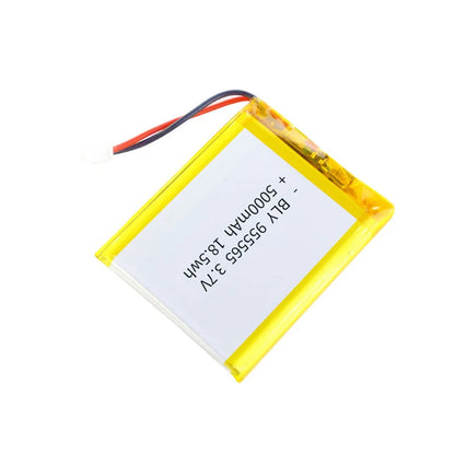 3.7V 5000mAh 955565 Polymer Lithium Battery Lithium Ion Battery For Power Bank GPS 100% Real Capacity