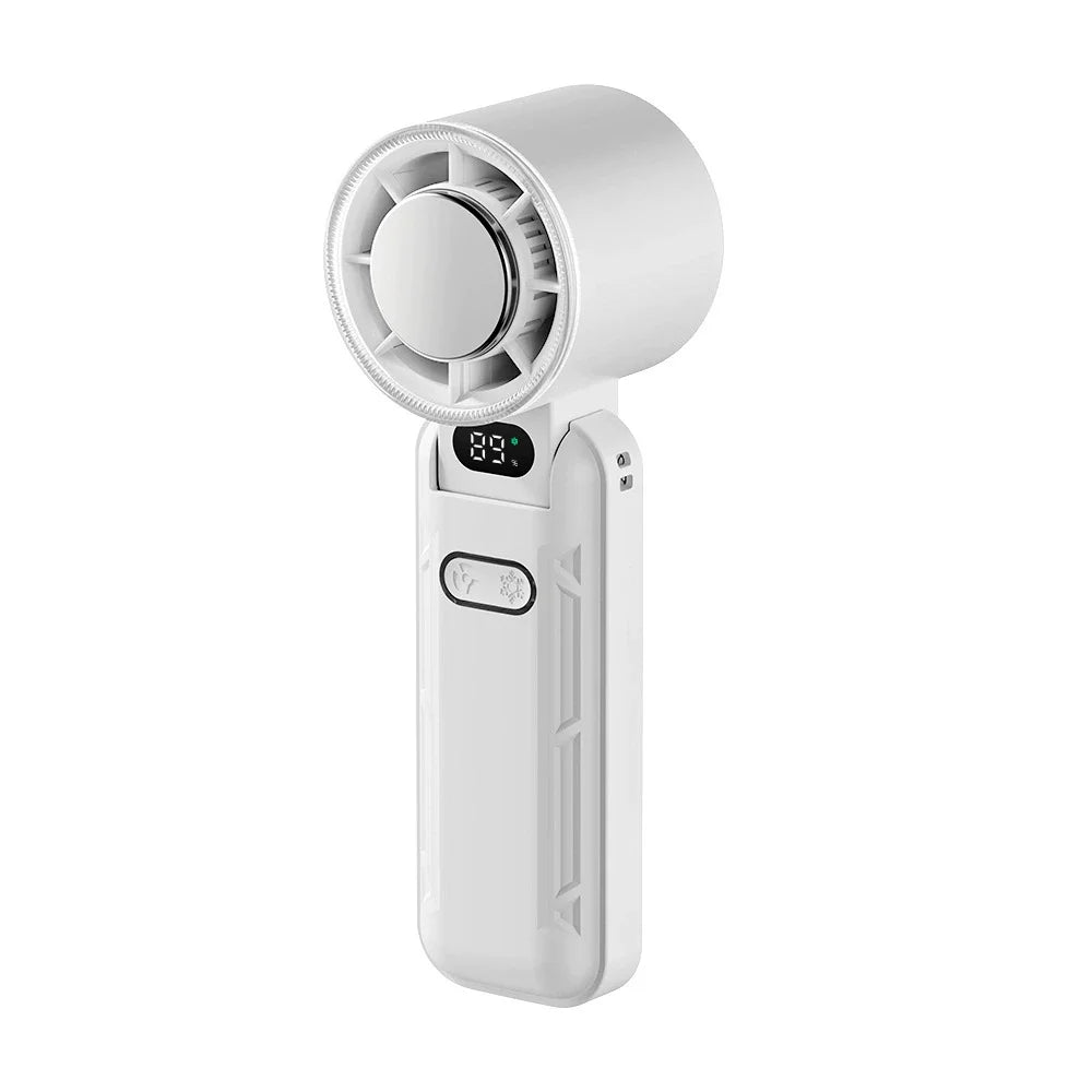 Portable High Speed Small Fan Rechargeable Usb Interface Foldable Handheld Outdoor Fan Small Cooling Fan Suitable For Outdoor