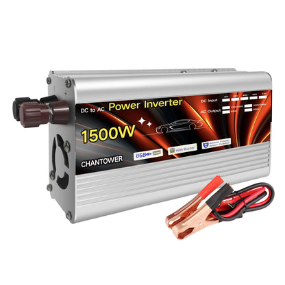 Inverter 12v 220v Solar Inverter 500W 1000W 1500W 2000W Portable Voltage Transformer Auto Charger Converter Car Power Inverter