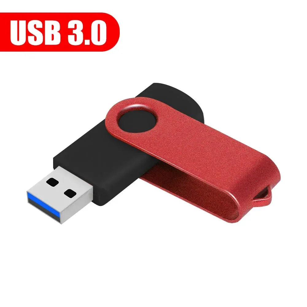 3.0 USB flash drive 64GB metal pen drive suitable for computers with 8GB 16GB 32GB 128GB flash cards high-speed memory stick