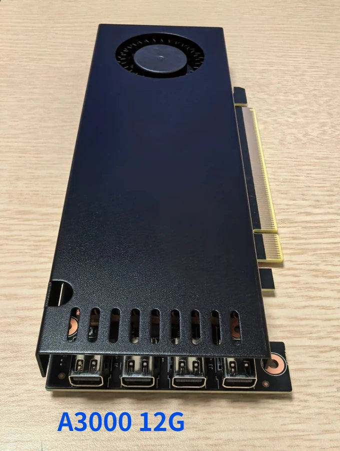 RTX A2000 8G GDDR6 and A3000 12G graphics LP versiongraphics low-profile and single slot suit for some mini PCs and workstations
