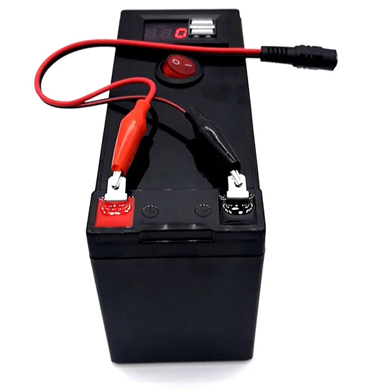 12V Lithium Battery 120Ah LiFePO4 4000+ Deep Cycles Built-in BMS,10-Year Lifetime,for UPS, Kayak Fish Finder, Solar Panel,Radio