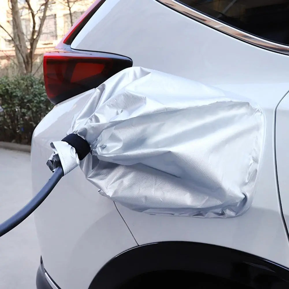 EV Charger Plug Port Rain Cover Magnetic 360° All-round Waterproof Dustproof Charger Gun Protector for Electric Car