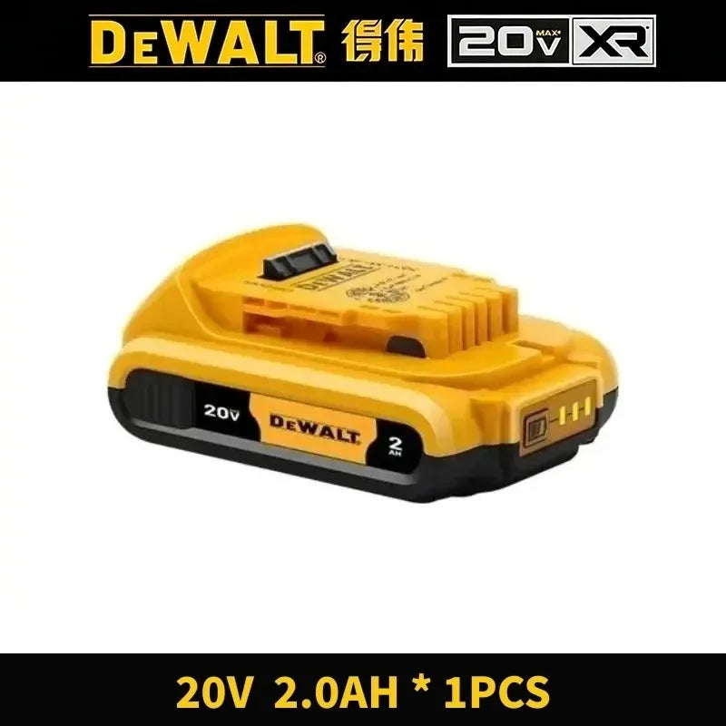100% Original DeWalt Batteries 20V 6000mAh Li Ion Battery For DCB206 DCB205 DCB204 DCB200 DeWalt Power Tools Air Transport