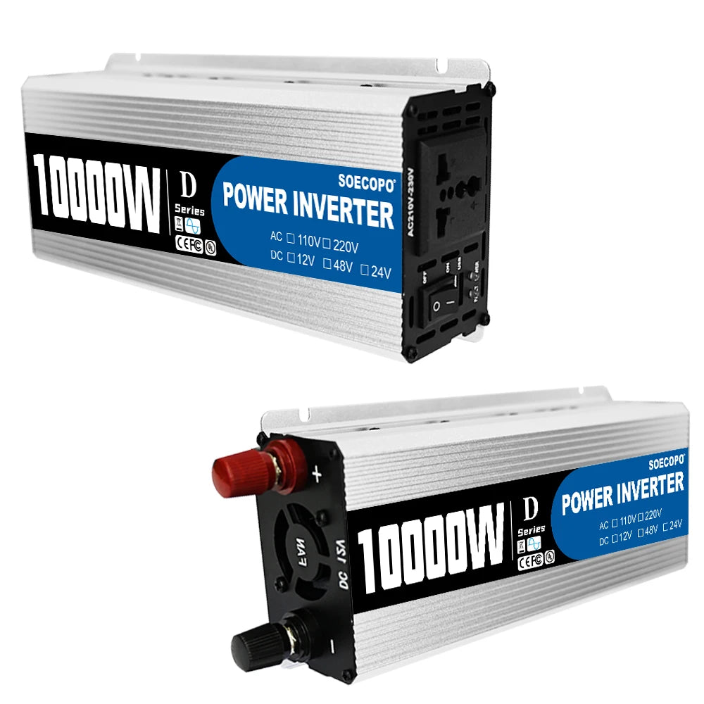 10000W Solar Power Complete Kit 12V To 220V Inverter100A Controller 300W Panel System for Home/RV/Camping  Full House Generator