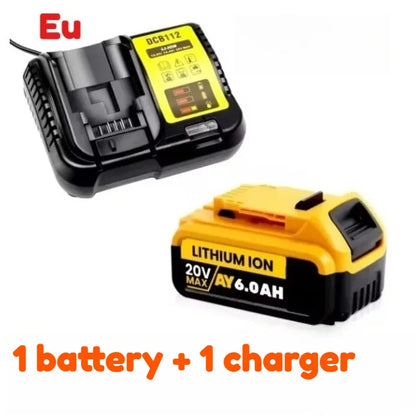 18650 18/20V 12Ah Lithium Battery for DeWalt DCB609 DCB609-2 DCB606 DCB612 DCB200 DCB204 DCB205 DCB206 DCB207 DCB209 Power Tools