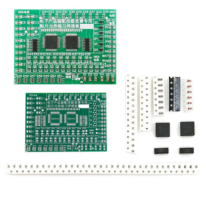 Electronic DIY Kit Soldering Practice Board Circuit Board SMT Electronic Component Soldering PCB Practice Welding Kits