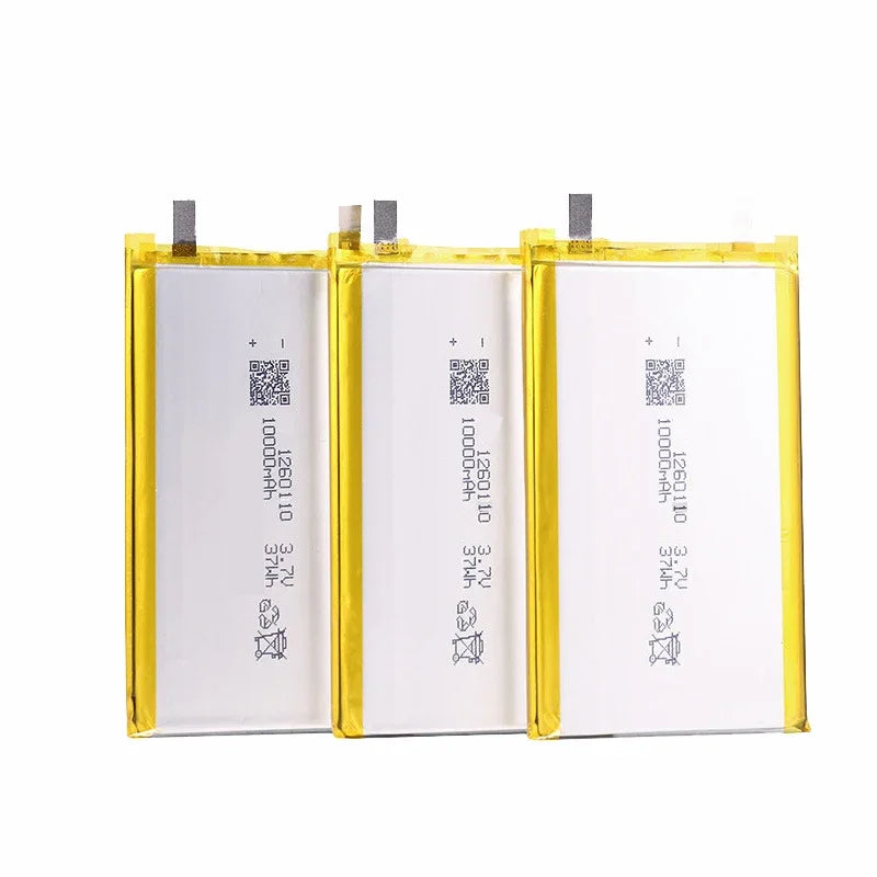 10000mAh 3.7V 1260110 Polymer Lithium Ion Li-ion Rechargeable Battery for Power Bank GPS Tablet E-book Batteries
