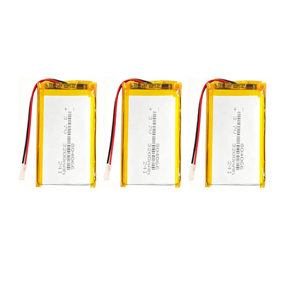 804066 3.7V 3200mAh Rechargeable Lithium Polymer Battery for Tablet Pc Speaker Camera Recorder Batteries