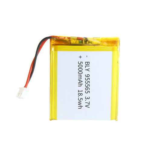 3.7V 5000mAh 955565 Polymer Lithium Battery Lithium Ion Battery For Power Bank GPS 100% Real Capacity