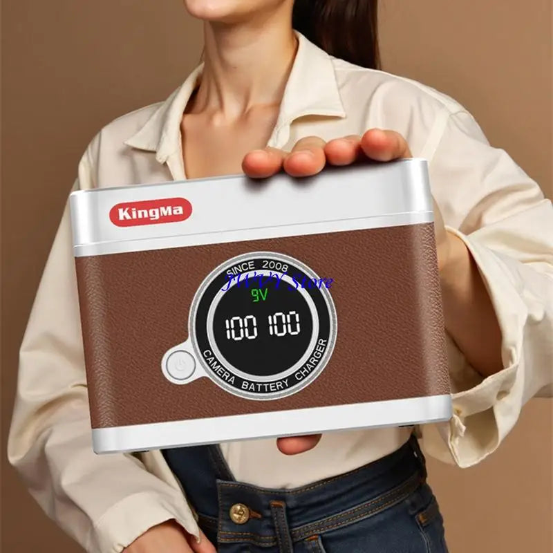 573A Efficient Type C Charging Station For E10 Battery With LCD Screen