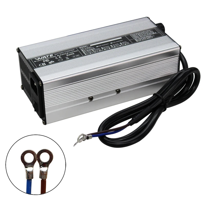 WATE 50.4V 12A charger Lithium ion battery 12S output voltage 44.4V high-power charger
