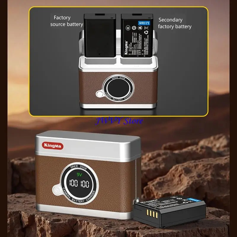 573A Efficient Type C Charging Station For E10 Battery With LCD Screen