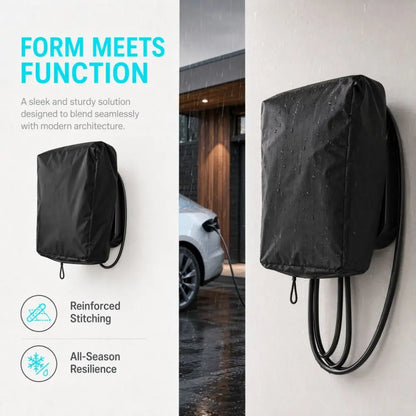 Universal EV Charger Cover Waterproof Weatherproof Electric Vehicle Charging Station Cover Rainproof Dustproof
