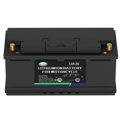 Car Battery 12V LiFePO4 Lithium Iron Phosphate Deep Cycle Built-in BMS 20Ah 40Ah 80Ah 100Ah High-Performance Automotive Battery
