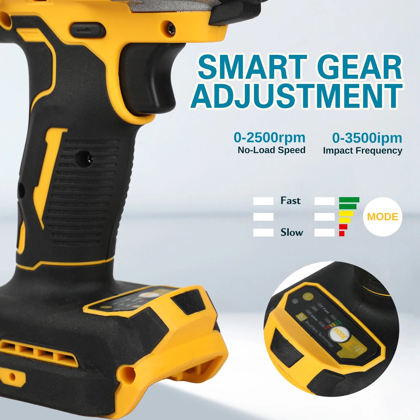 Dewalt DCF922 Brushless Impact Wrench High Torque Cordless Electric Wrench Tire Repair Tool 20V Rechargeable Power Tools