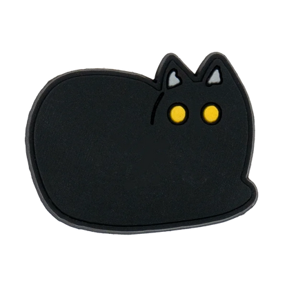 1pcs PVC Cats Charms for Clog Buckle Dollar Leaf Shoe Decorations Clips Accessories for Men Kids Favor Gifts Fit Wristband Gift