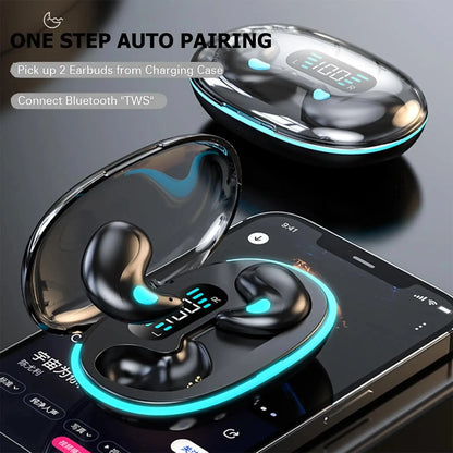 Sleep Earphones Bluetooth Wireless Tiny Compact Design Fit for Small Ears Portable Audio Headphones Ideal for Side Sleeping