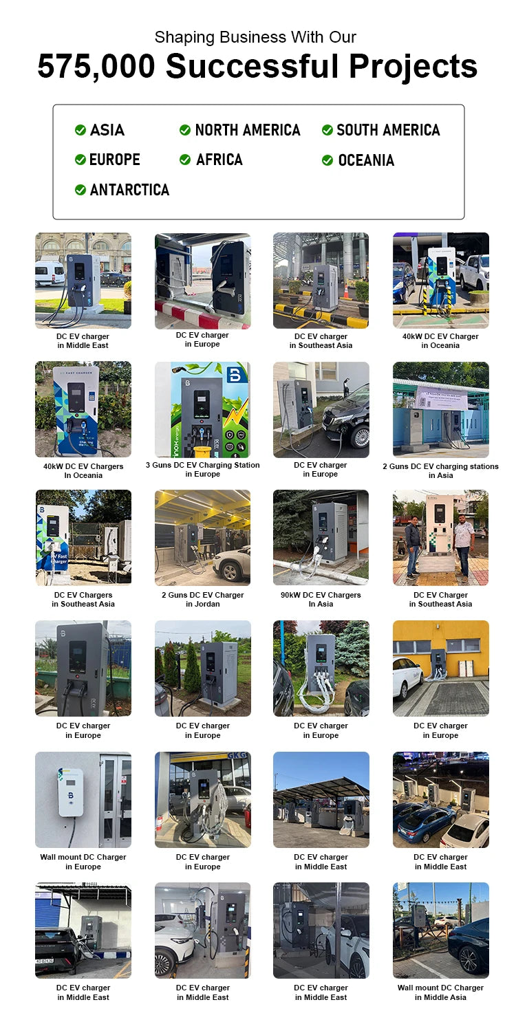 Customized Ev Ccs2 Dc Chargers Ev Charger Level 3 80kw 160kw 200KW 260KW Dc Fast Charging Station for Electric Vehicles