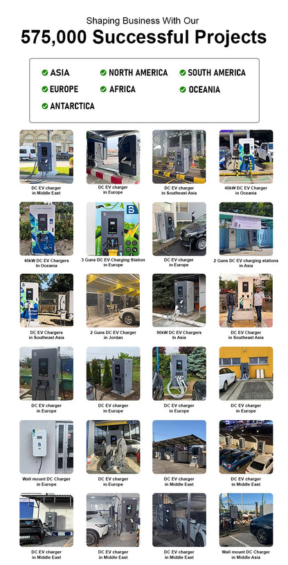 Customized Ev Ccs2 Dc Chargers Ev Charger Level 3 80kw 160kw 200KW 260KW Dc Fast Charging Station for Electric Vehicles