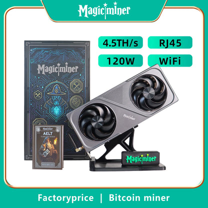 MagicMiner BG01/BG02 4.5~7TH/s Bitcoin Miner Personal Solo Mining Rig Blockchain Lotto Machine with High Hashrate