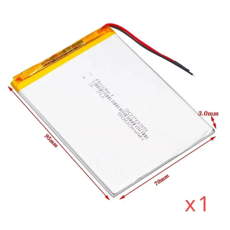 307095/357095 5000mAh 3.7V High Capacity Polymer Lithium Batteries Rechargeable Battery New Date Accessory DIY Equipment Tools