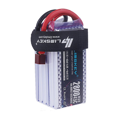 6S 22.2V 45C 1500/2200/2800mAh LiPo Battery With XT60 XT90 Plug High Power RC Model Battery