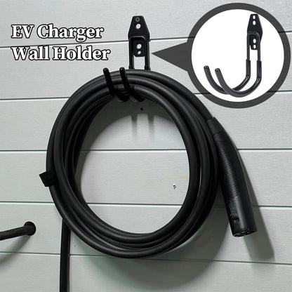 Electric vehicle charger wall mount bracket  EV Charger Holster Extension Organizer for Garage Truck Parking Lot