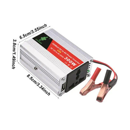 300W Car Inverters 12v 220v Pure Sinus 12V To AC220V Universal Socket Solar Inverter LED Light Display Car Inverters 50Hz