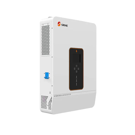 SRNE Hybrid Solar Inverter 8/10KW Max PV 500V 48V To 110/240VAC Suppor Split-phase/single-phase Dual MPPT Max 22A Charge Current