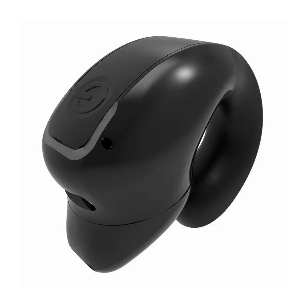 Wireless Bluetooth Earphones Bone Conduction Handsfree Earbuds TWS HIFI Stereo Single Ear Clip 9D Spatial Stereo Sound With Mic
