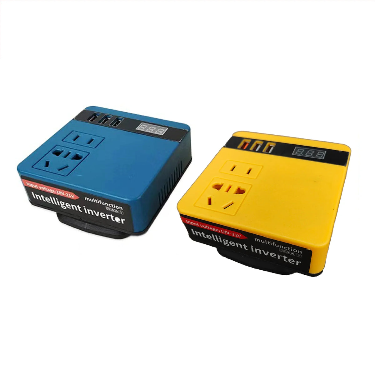 Lithium Battery Inverter Power Bank, AC220V/DC5V/21V Outdoor Household Multifunctional Intelligent Transformer Electric Tool